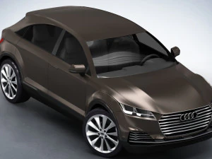 audi q4 suv 2019 3D Model