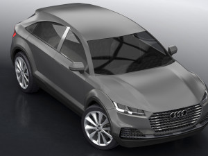 audi q4 suv 2019 3D Model