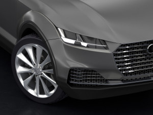 audi q4 suv 2019 3D Model