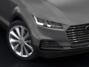 audi q4 suv 2019 3D Model