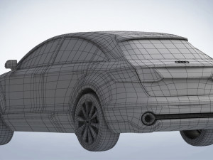 audi q4 suv 2019 3D Model