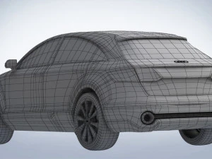 audi q4 suv 2019 3D Model