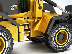 jcb 426zx excavator 2019 Modelo 3D