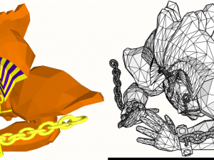 exodia the forbidden yu-gi-oh Model 3D