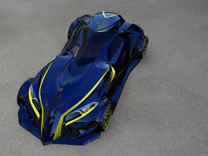 concept car 1 clark 3D Model
