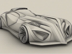 concept car 1 clark 3D Model