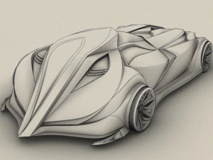 concept car 1 clark 3D Model