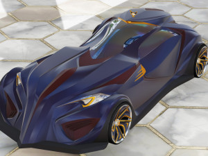 concept car 1 clark Model 3D
