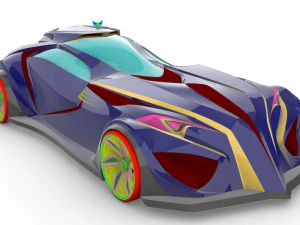 concept car 1 clark 3D Model