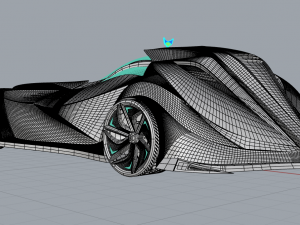 concept car 1 clark Model 3D