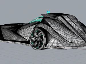 concept car 1 clark 3D Model