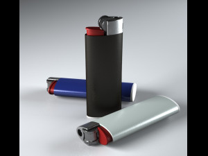 lighter bic 3D Model