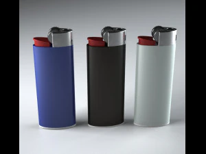 lighter bic 3D Model