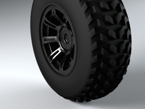 quad wheel 3d 3Dモデル