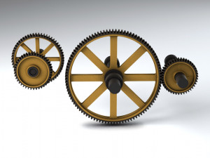 gear 3d Model 3D