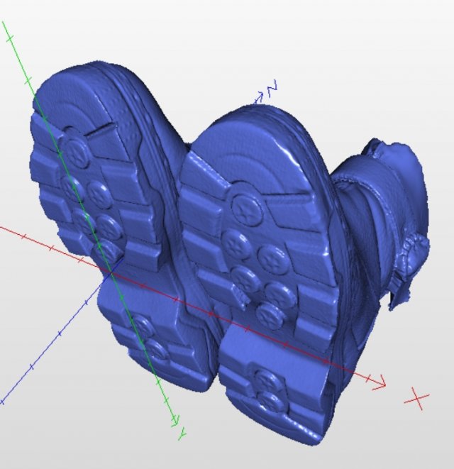 FOOTWEAR BOOTS 3D Model .c4d .max .obj .3ds .fbx .stl .blend 