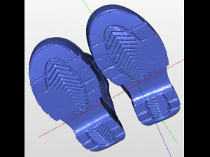 Winter boots 3D Model