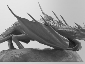 dragon 3D Baskı Modeli
