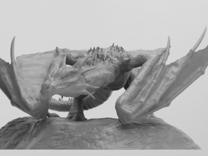 dragon 3D Baskı Modeli