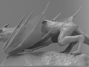 dragon 3D Baskı Modeli