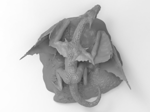 dragon 3D Baskı Modeli