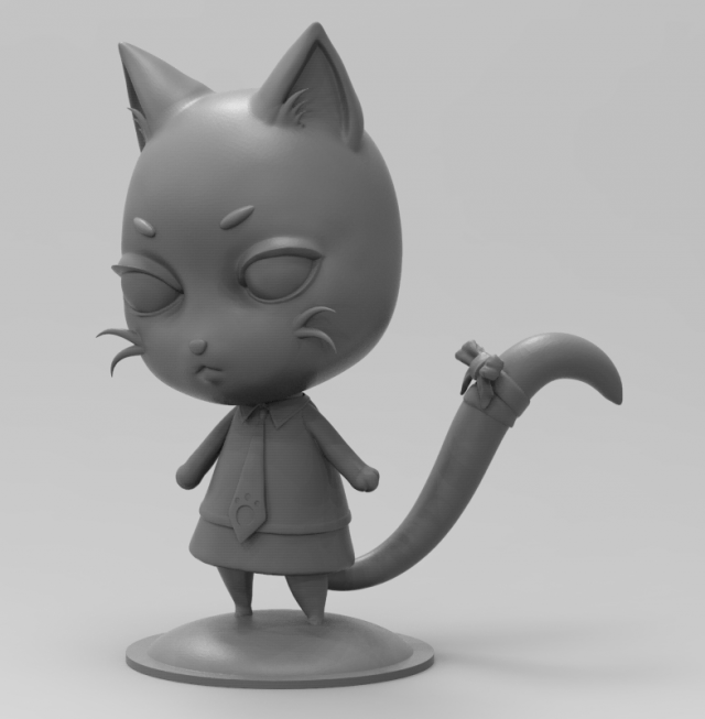 fairy tail charlie fan art 3D Принт Модель .c4d .max .obj .3ds .fbx .stl .blend