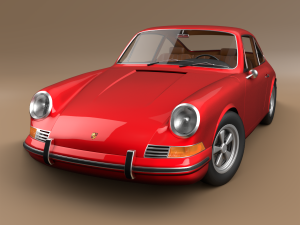 porsche 911 1969 3D 모델