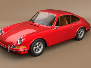 porsche 911 1969 3D Model