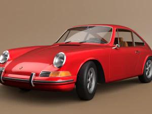 porsche 911 1969 3D Model