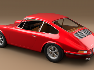 porsche 911 1969 3D Model