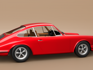 porsche 911 1969 3D Model