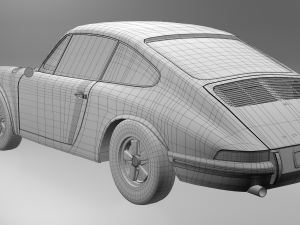 porsche 911 1969 3D Model