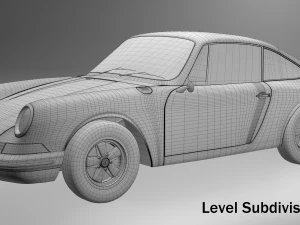 porsche 911 1969 3D Model
