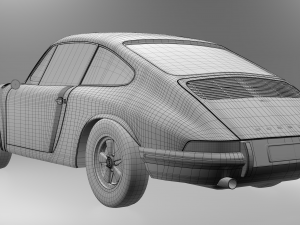 porsche 911 1969 3D Model