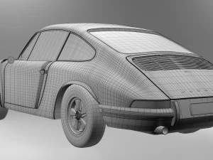 porsche 911 1969 3D Model