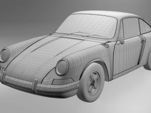 porsche 911 1969 3D Model