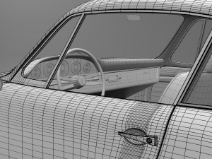porsche 911 1969 3D Model