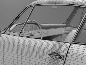 porsche 911 1969 3D Model
