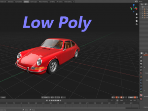 porsche 911 1969 3D Model