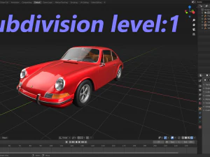 porsche 911 1969 3D Model