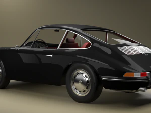 porsche 911-1968 3D Model