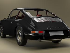 porsche 911-1968 3D Model