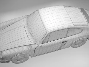 porsche 911-1968 3D Model