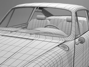 porsche 911-1968 3D Model