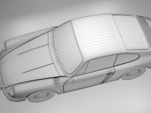 porsche 911-1968 3D Model
