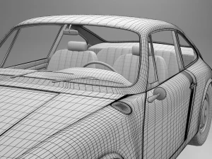 porsche 911-1968 3D Model