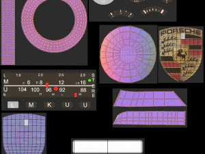 porsche 911-1968 3D Model