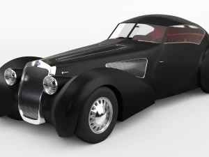 delage d8 3D Model