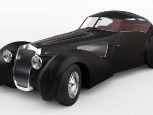 delage d8 Model 3D