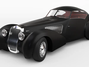 delage d8 3D Model